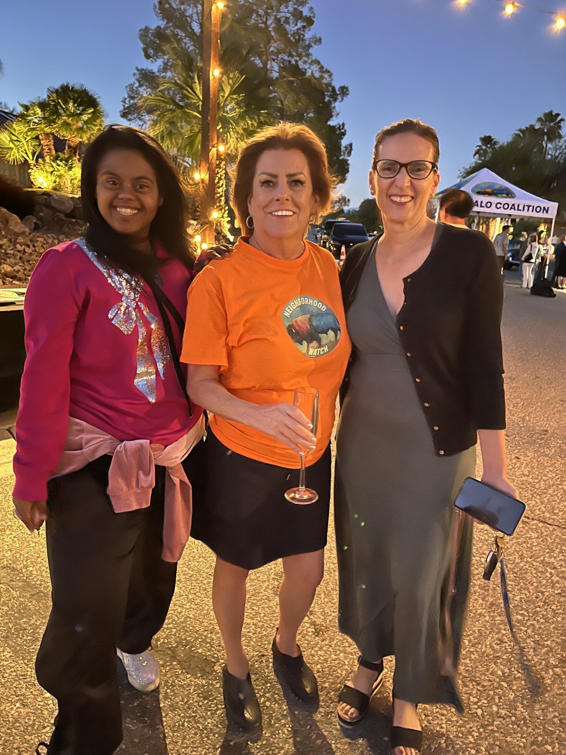 Sophia, Dina and Belinda